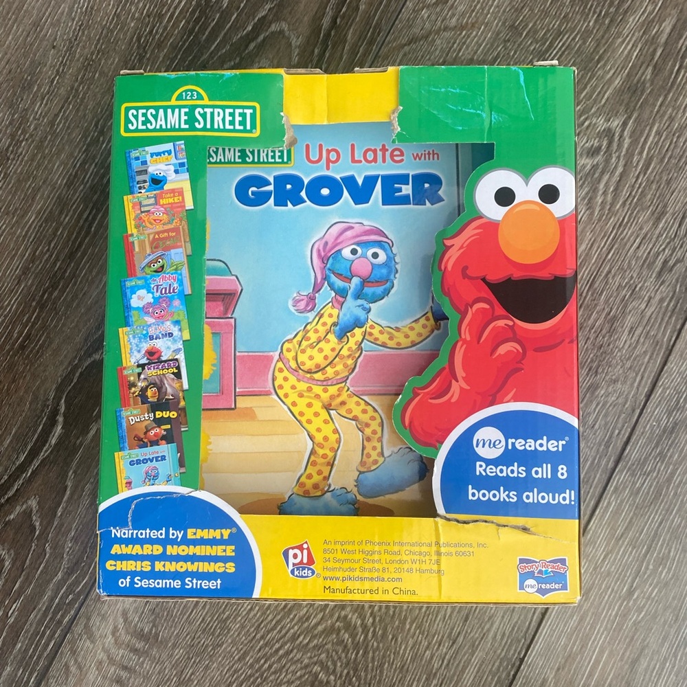 🌞 3 for $15 Sesame Street 'Up Late with Grover' Book Set/Clerance sale